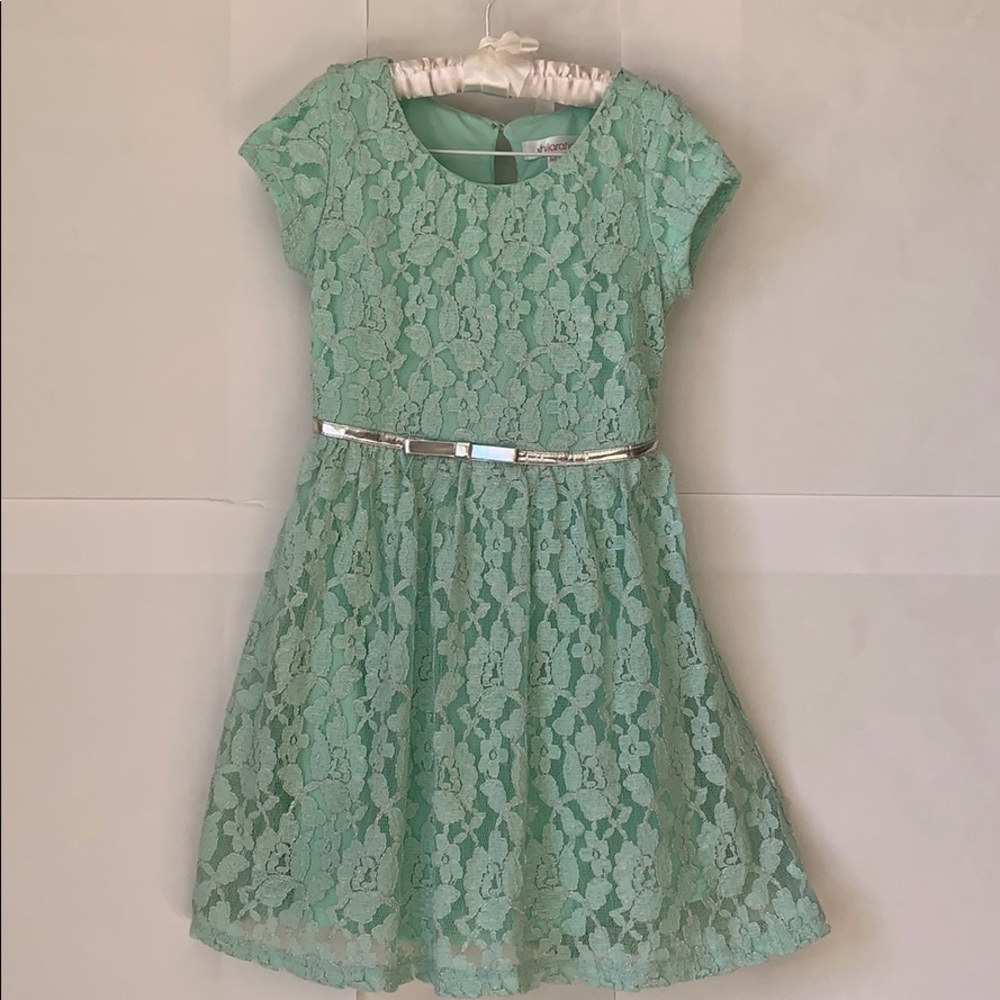 Xhilaration Mint Lace Dress